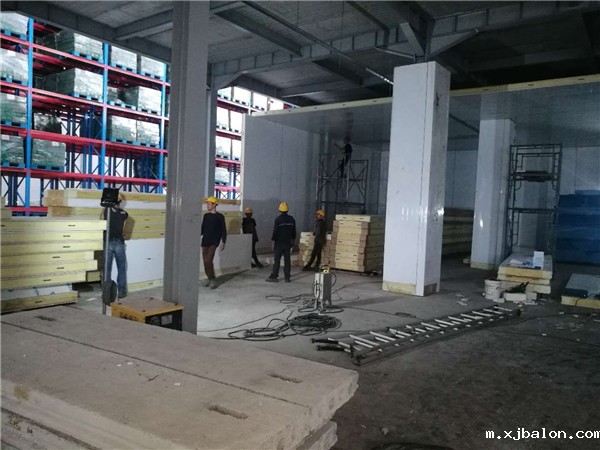 印尼冷库施工现场